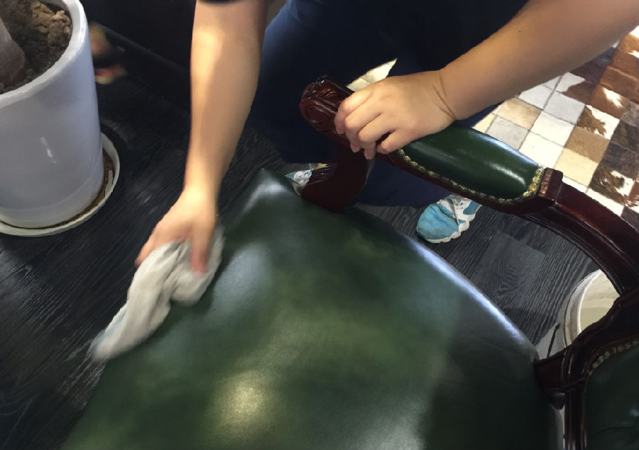 叙永县家具清洗案例